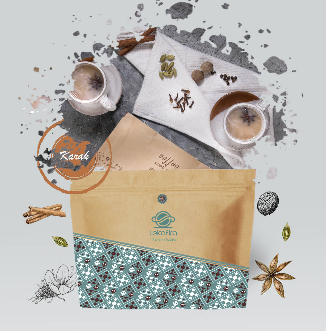 چای کرک زعفرانی