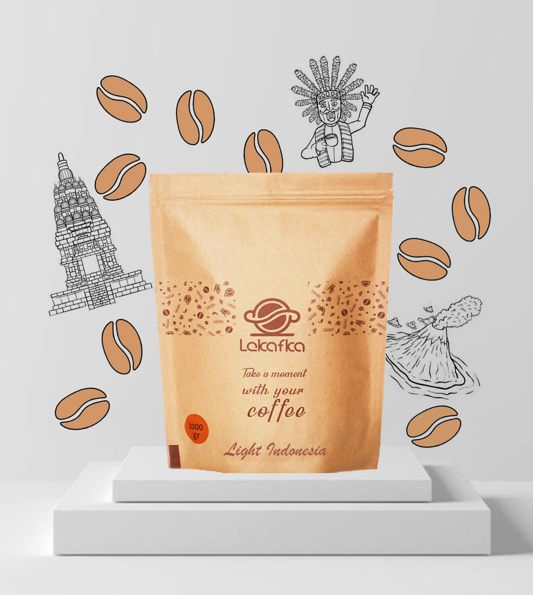 قهوه  اندونزی لایت (روبوستا)