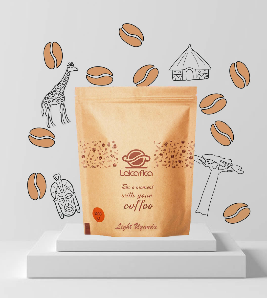 قهوه اوگاندا لایت (روبوستا)