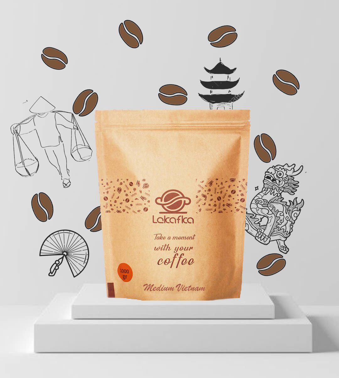 قهوه ویتنام مدیوم (روبوستا)