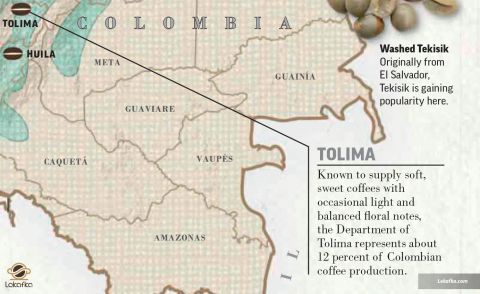 منطقه تولیما (Tolima)