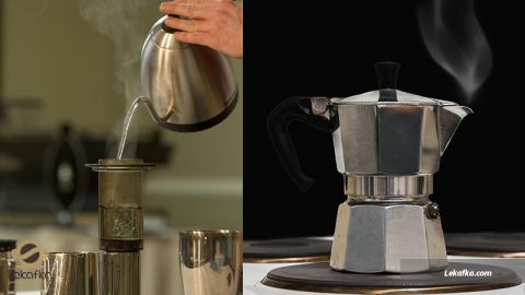 قهوه فوری با قهوه جوش  قهوه فوری با قهوه جوش